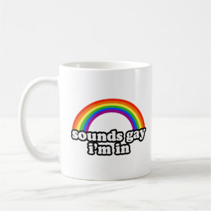 Caneca De Café Soa Gay, estou dentro