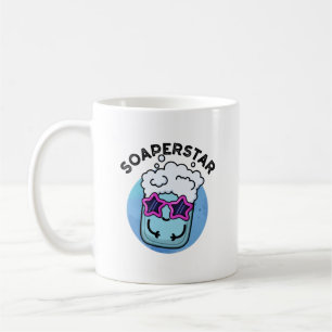 Caneca De Café Soaperstar Funny Superstar Soap Pun