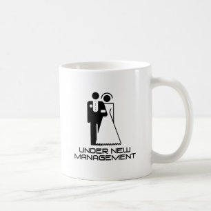 Caneca De Café Sob a gestão nova casada
