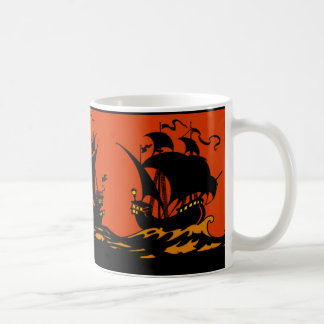 Caneca De Café Sob a vela