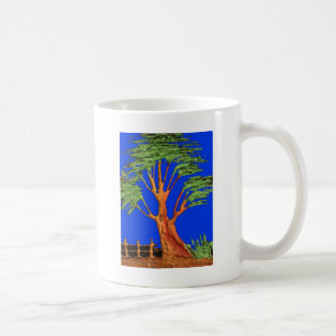 Caneca De Café Sob o Céu Azul: A Coleção Árvore de Acácia