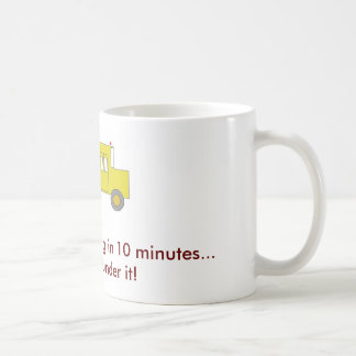 Caneca De Café Sob o ônibus