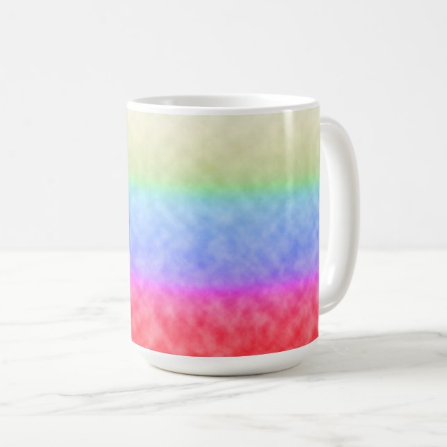 Caneca De Café Sob o Véu do Espectro (Frente Esquerda)