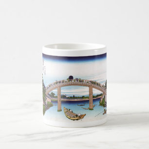 Caneca De Café Sob ponte Mannen em Fukagawa