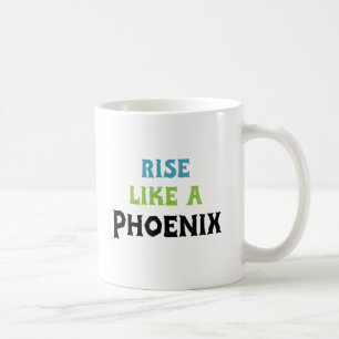 Caneca De Café Sobe como uma Phoenix