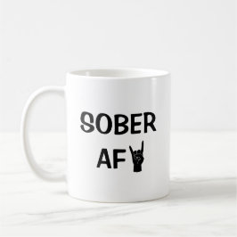 Caneca De Café Sober AF