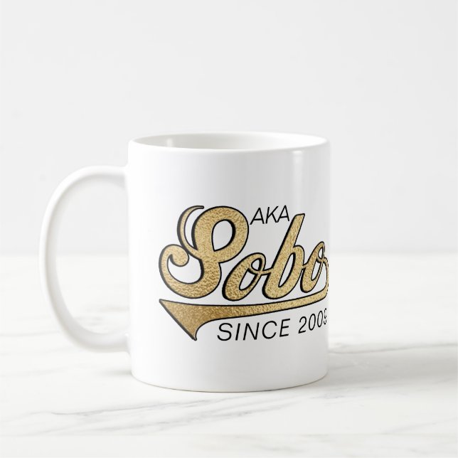 Caneca De Café Sobo Mug "AKA Sobo Desde..." (Esquerda)