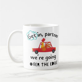 Caneca De Café Sobre a borda