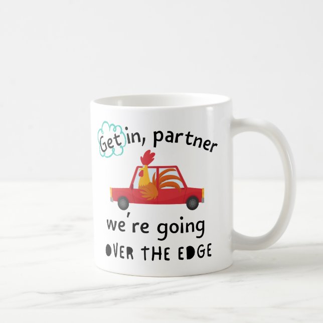 Caneca De Café Sobre a borda (Direita)