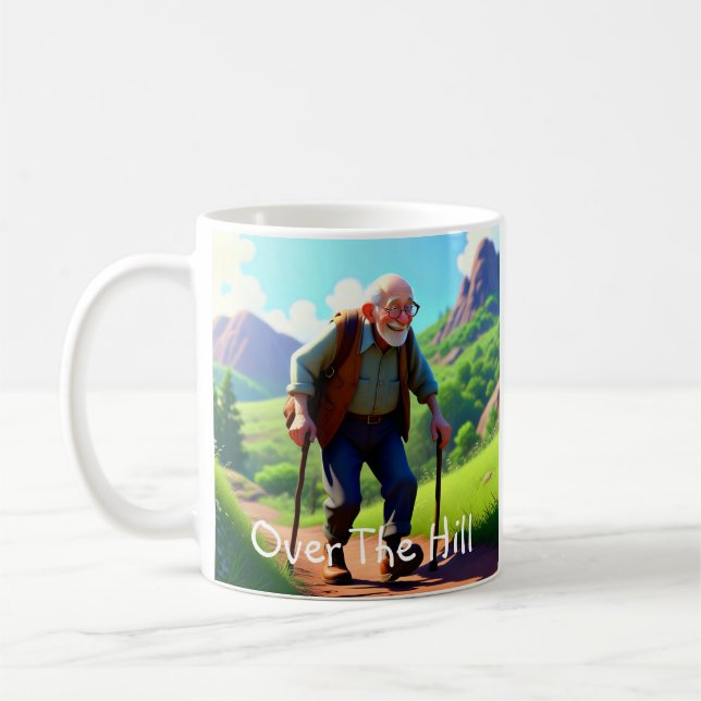 Caneca De Café Sobre A Colina 2 (Esquerda)