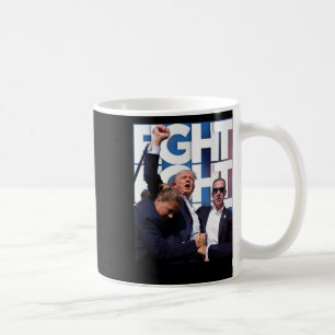 Caneca De Café Sobre A Luta Contra O Trump Na América Inderrotáve