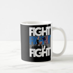 Caneca De Café Sobre A Luta Contra O Trump Pela América Trump Inv
