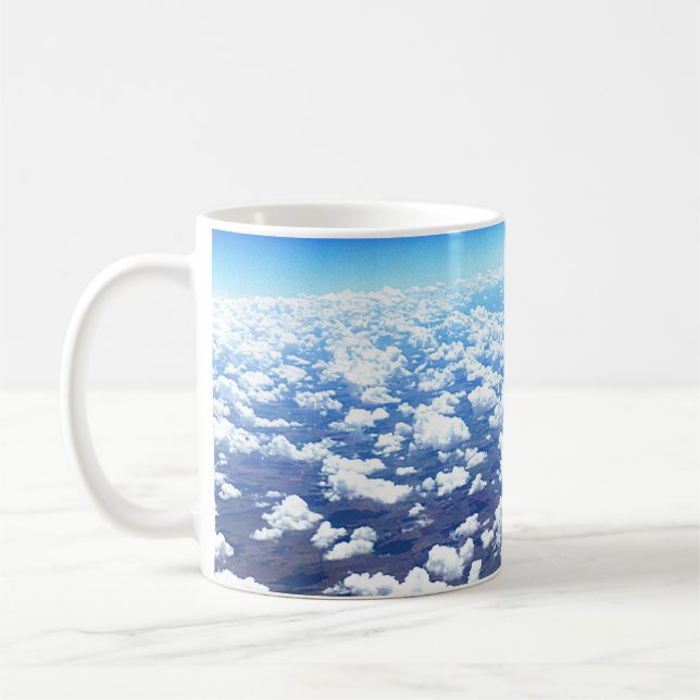 Caneca De Café Sobre a Nuvem (Esquerda)