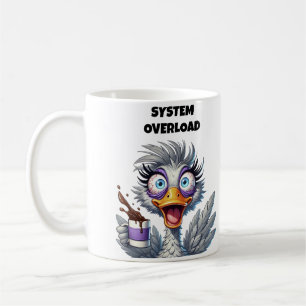 Caneca De Café Sobrecarga do Sistema Mamãe