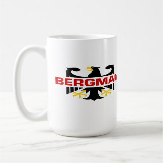 Caneca De Café Sobrenome de Bergman