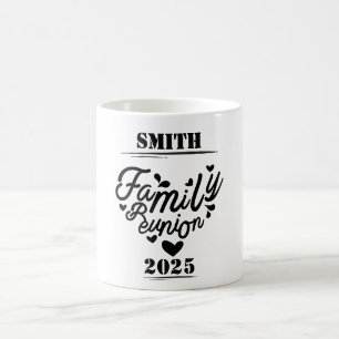 Caneca De Café [Sobrenome] Reunião Familiar - [Ano]