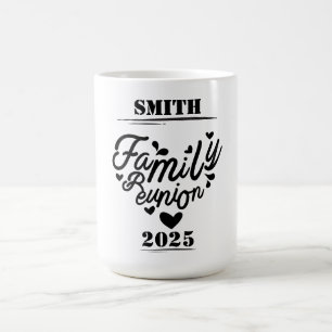 Caneca De Café [Sobrenome] Reunião Familiar - [Ano]