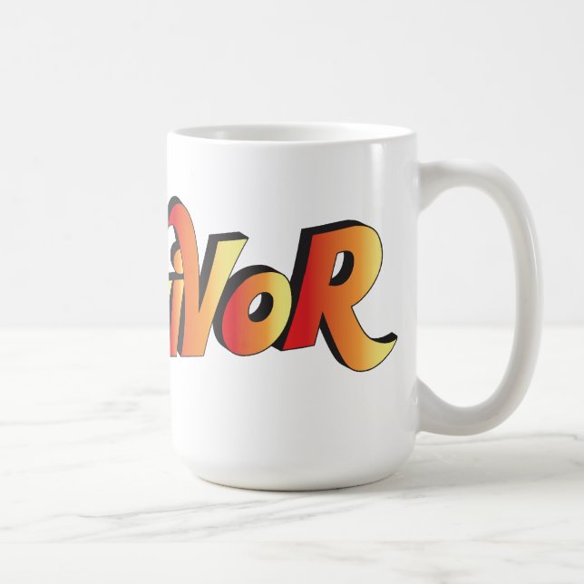 Caneca De Café Sobrevivência de onda de calor (Direita)