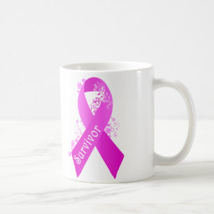 Caneca De Café Sobrevivência do Câncer da Mama