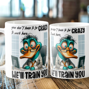 Caneca De Café Sobrevivência do Dia de Trabalho Louco - Mug de Ca