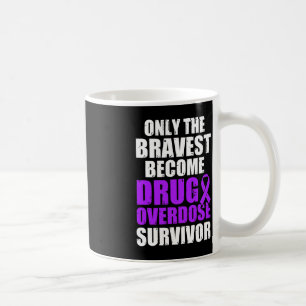Caneca De Café Sobrevivência do Guerreiro de Sensibilização para
