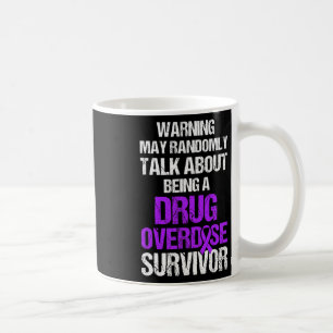 Caneca De Café Sobrevivência do Guerreiro de Sensibilização por S