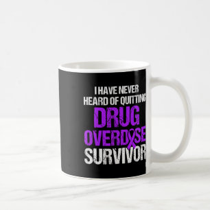 Caneca De Café Sobrevivência do Guerreiro em Sobredosagem de Medi