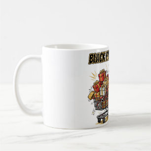 Caneca de Café Sobrevivente da Black Friday