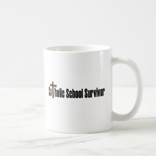 Caneca De Café Sobrevivente da escola católica