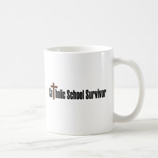Caneca De Café Sobrevivente da escola católica