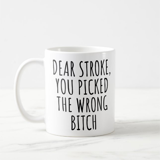 Caneca De Café Sobrevivente de AVC (Esquerda)