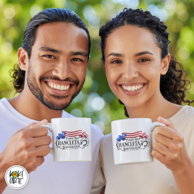 Caneca De Café Sobrevivente de Chinelo Clássico Clube (Criador carregado)