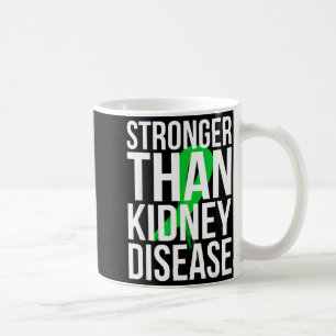 Caneca De Café Sobrevivente de doença renal mais forte doença ren