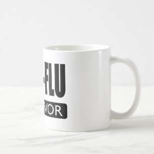 CANECA DE CAFÉ SOBREVIVENTE DE MAN-FLU