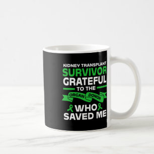 Caneca De Café Sobrevivente de transplante renal receptor