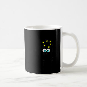 Caneca De Café Sobrevivi 100 dias de escola, estou bem, gato de e