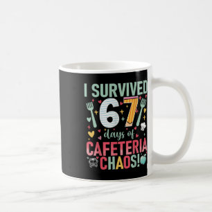 Caneca De Café Sobrevivi 67 Dias de Caos na Cafeteria - Senhora d
