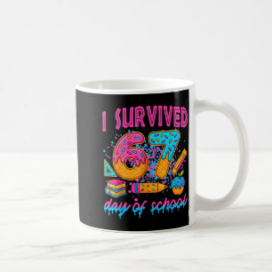 Caneca De Café Sobrevivi a 67 Dias De Escola Gotejamento De Sorve
