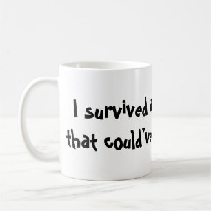 Caneca De Café Sobrevivi a outro Zoom