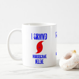 Caneca De Café Sobrevivi ao furacão Helene