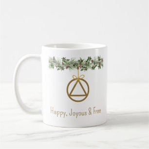 Caneca De Café Sobriety Christmas mug name