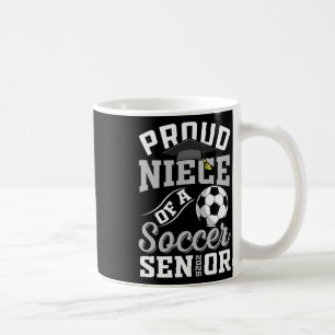 Caneca De Café Sobrinha Orgulhosa De Um Clube Sênior De Futebol D