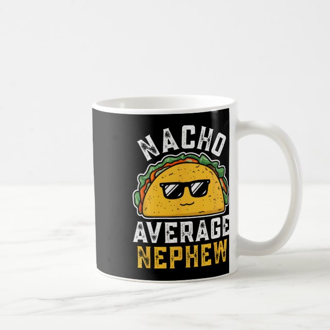 Caneca De Café Sobrinho Médio Nacho Engraçado Cinco De Mayo Mexic (Direita)