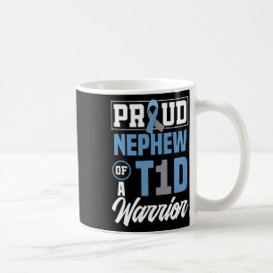 Caneca De Café Sobrinho Orgulhoso De Uma Consciência Da Diabetes