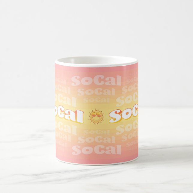 Caneca De Café SoCal com Sol (Centro)