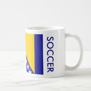 Caneca De Café SOCCER da Bósnia e Herzegovina