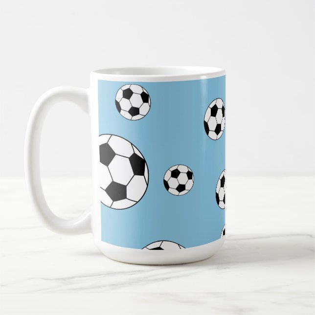 Caneca De Café Soccer Football (Esquerda)