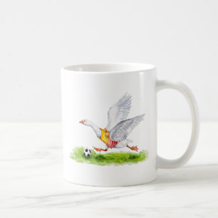 Caneca De Café Soccer Goose