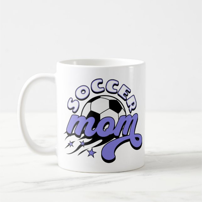 Caneca De Café Soccer Mãe (Esquerda)