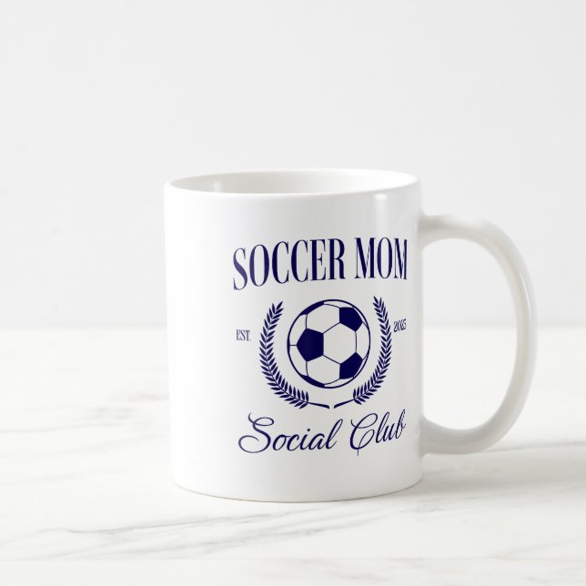 Caneca De Café Soccer Mom _2  (Direita)